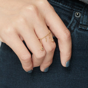 Elements diamond chain ring