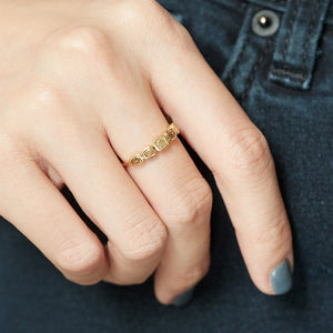 Stardust multi diamond band