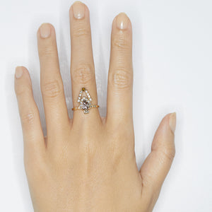 Comet diamond Ring