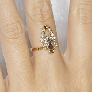 Comet diamond Ring