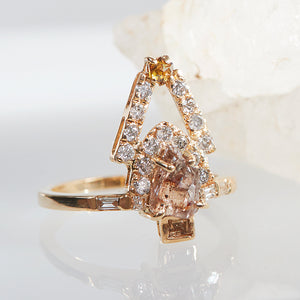 Comet diamond Ring