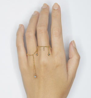 Elements diamond chain ring