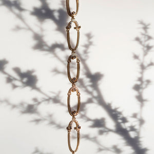 Gravity loop diamond bracelet