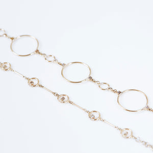 Gravity small hoop bracelet