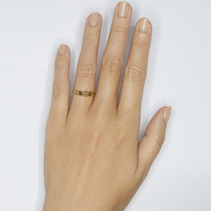 Stardust multi diamond band
