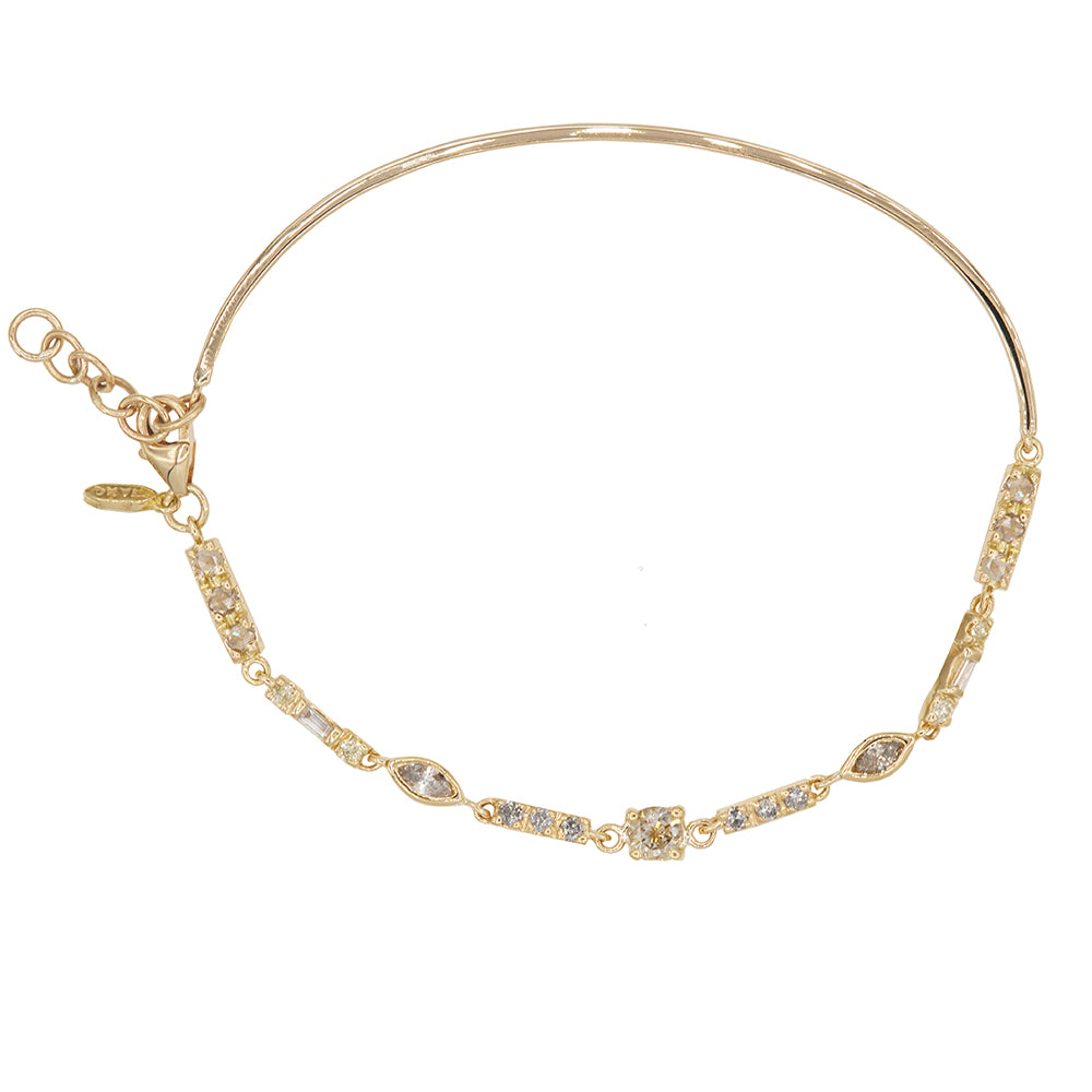 Astro diamond bracelet