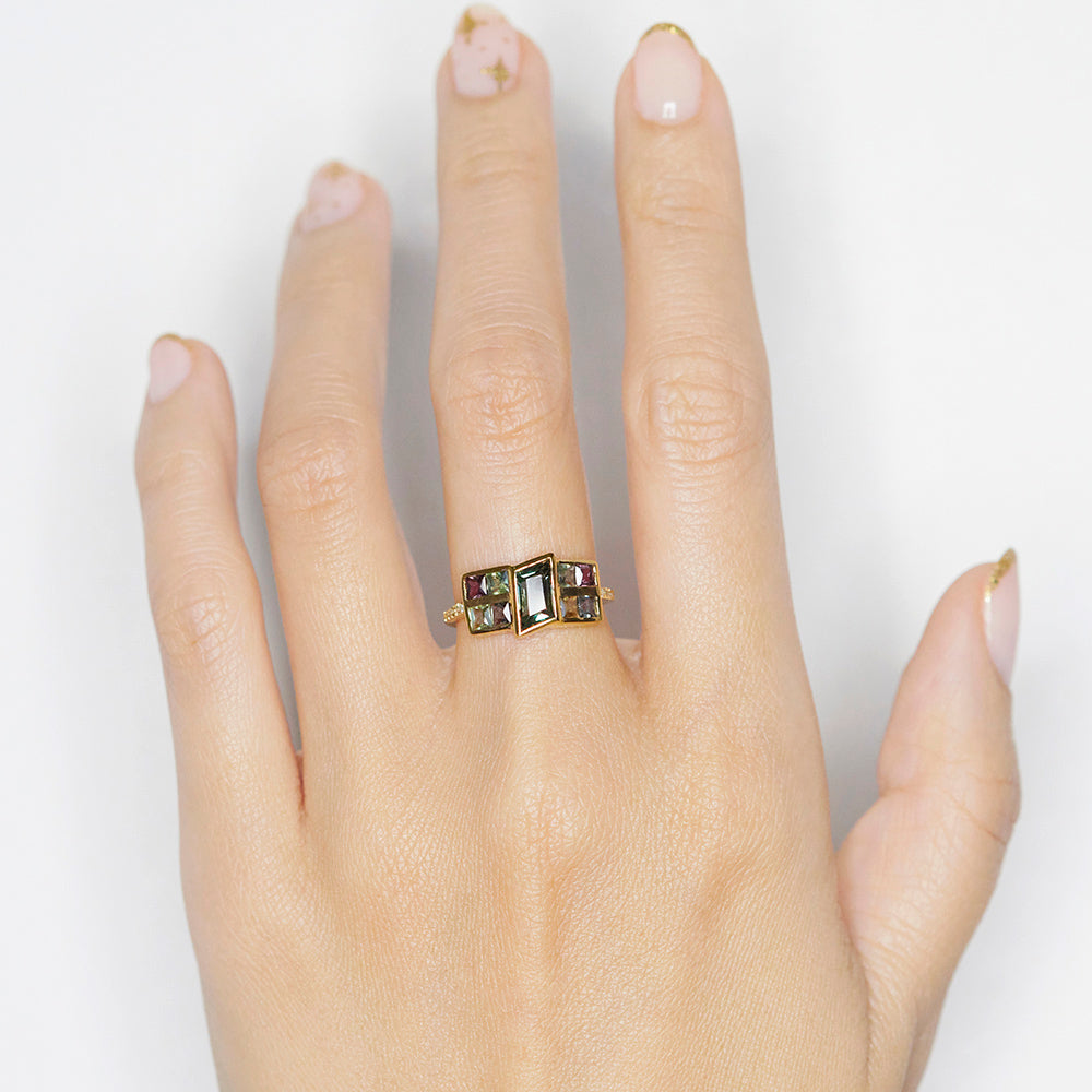 Galaxy sapphire Future ring no.1