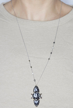 Galaxy Rare long diamond necklace