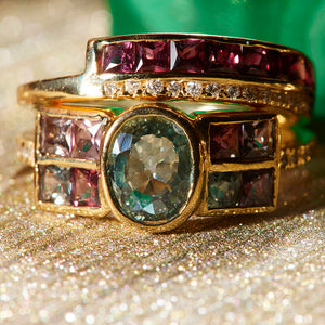 Galaxy sapphire Future ring no.2