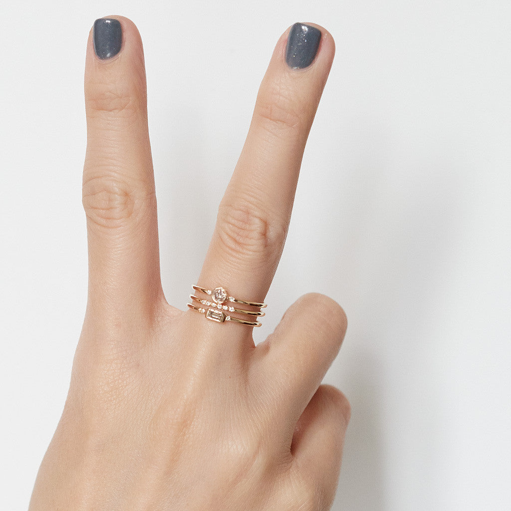 Gravity full three stack ring