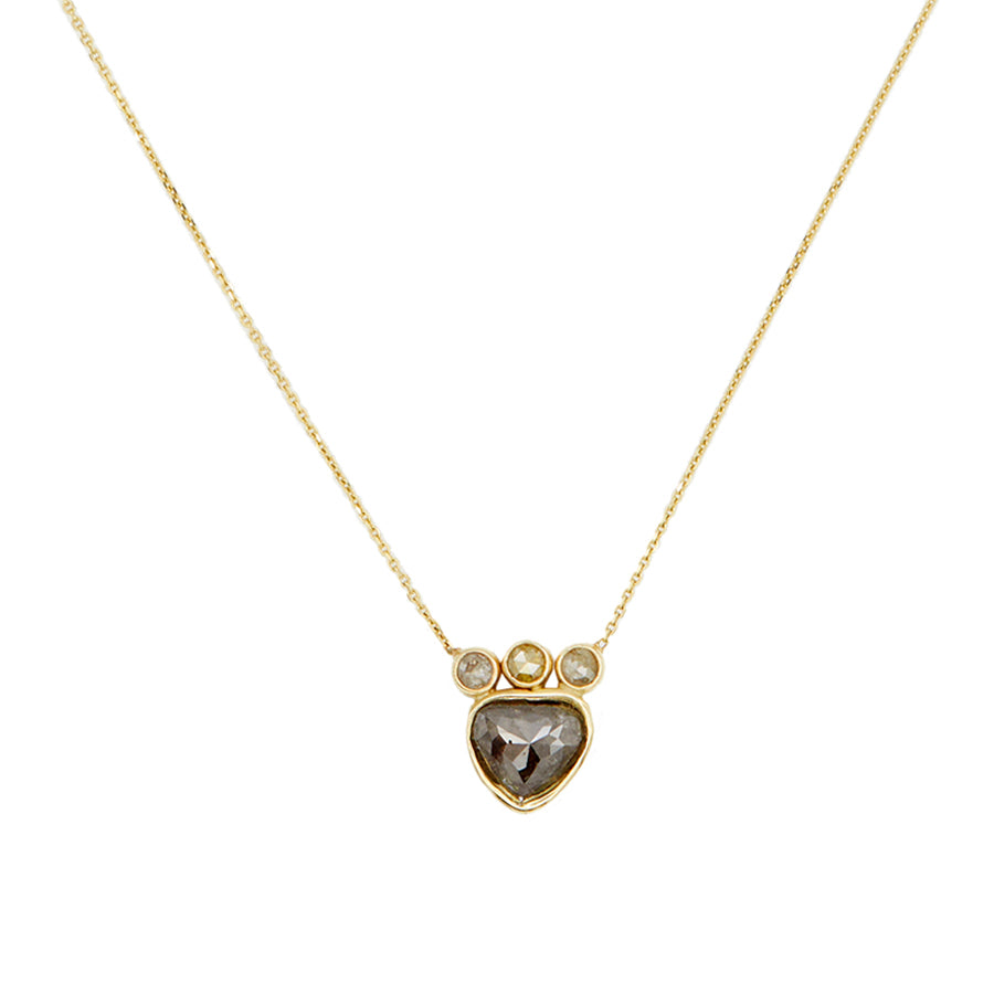 Heart of Light diamond necklace