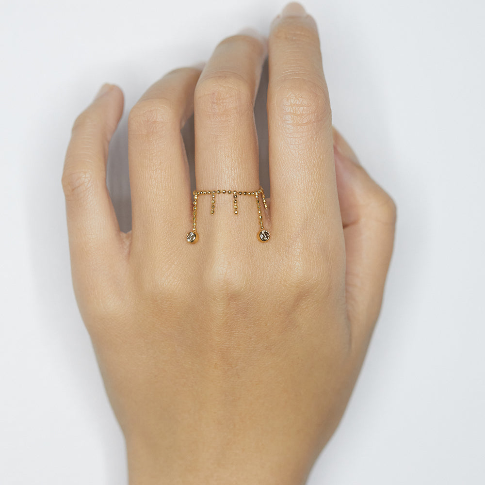 Elements diamond chain ring