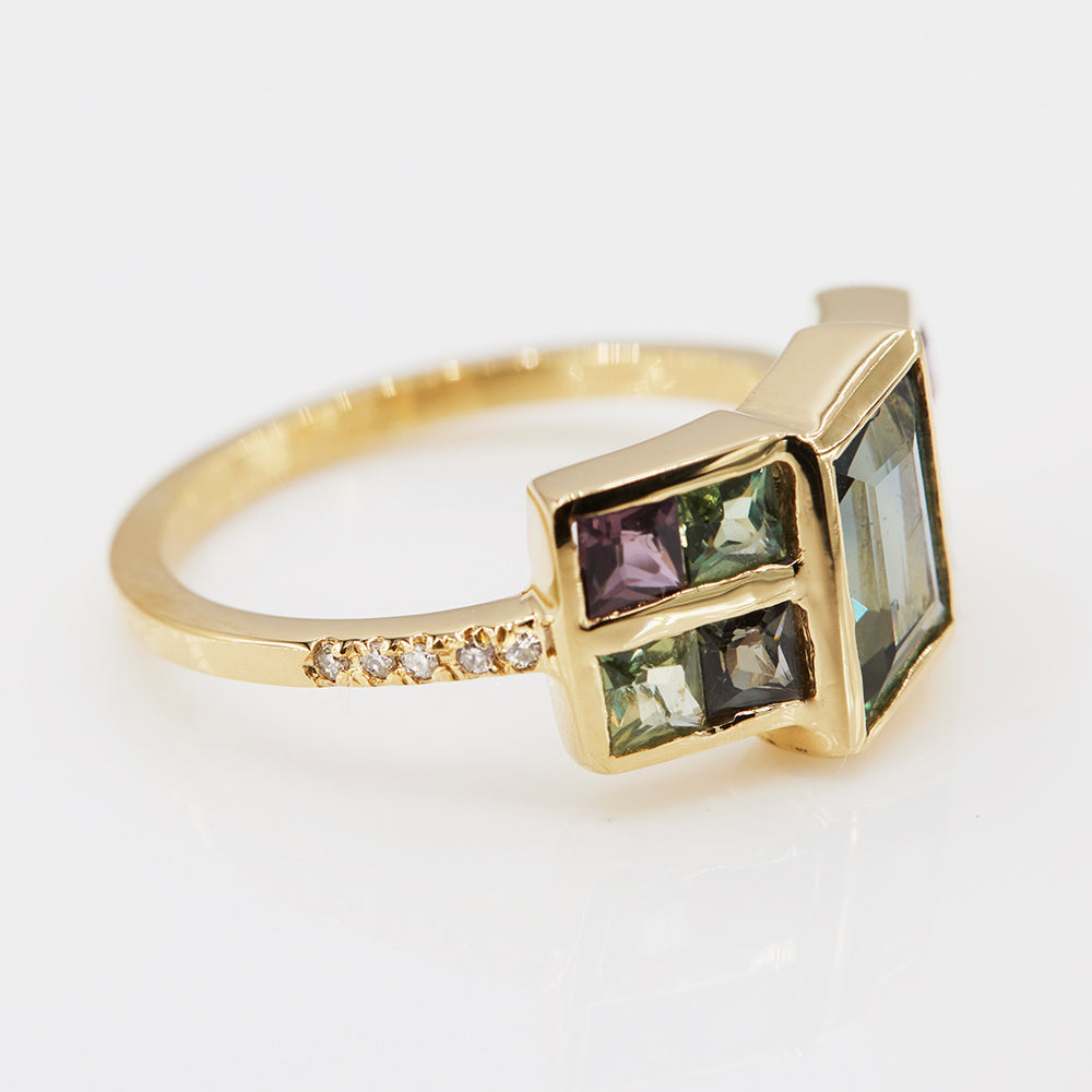 Galaxy sapphire Future ring no.1