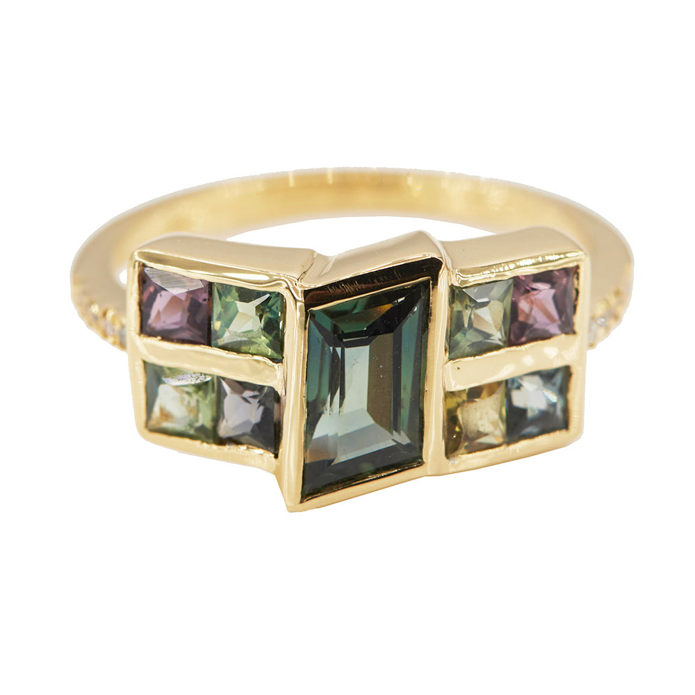 Galaxy sapphire Future ring no.1