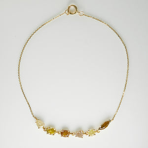 Stardust multi natural color diamond bracelet