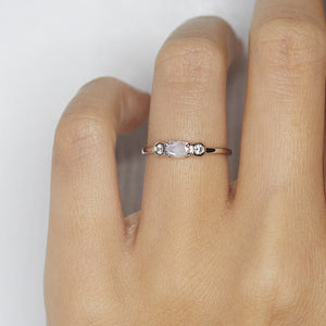 XW Bridal sapphire diamond ring